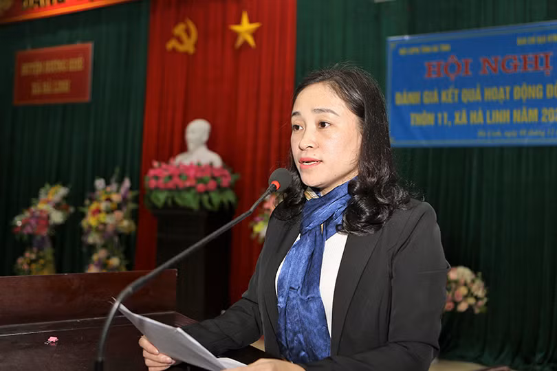 Hội LHPN Hà Tĩnh hỗ trợ xã Hà Linh hơn 290 triệu đồng xây dựng nông thôn mới