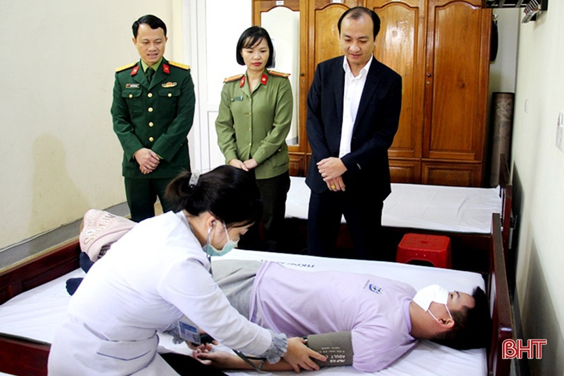 TP Hà Tĩnh hoàn thành khám tuyển nghĩa vụ quân sự, công an năm 2023