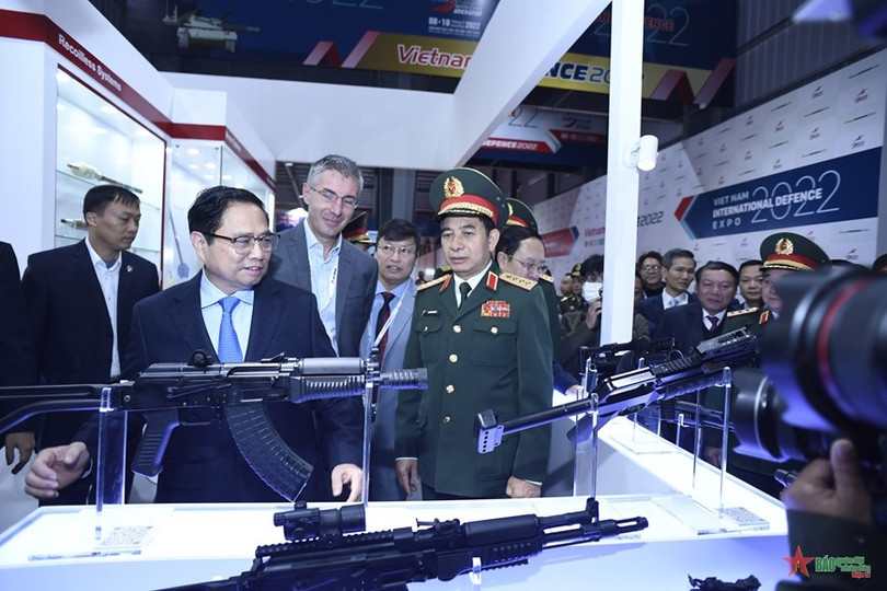 Khai mạc Triển lãm Quốc phòng quốc tế Việt Nam 2022