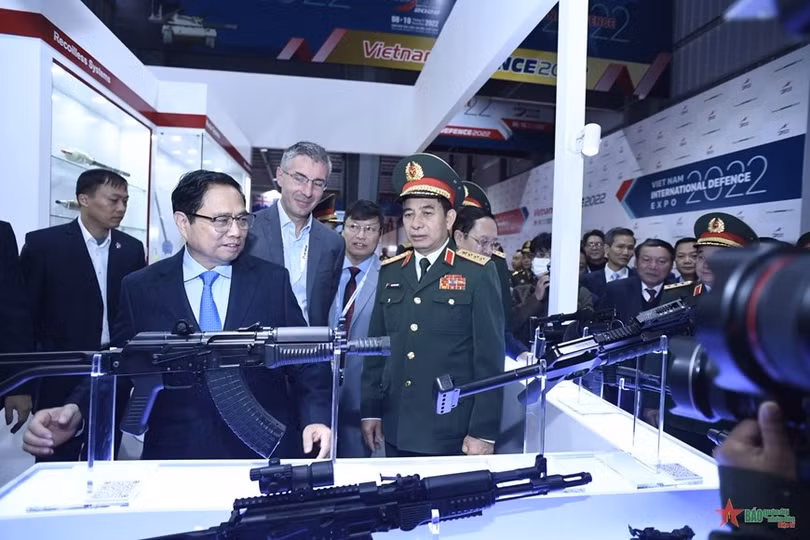 Khai mạc Triển lãm Quốc phòng quốc tế Việt Nam 2022