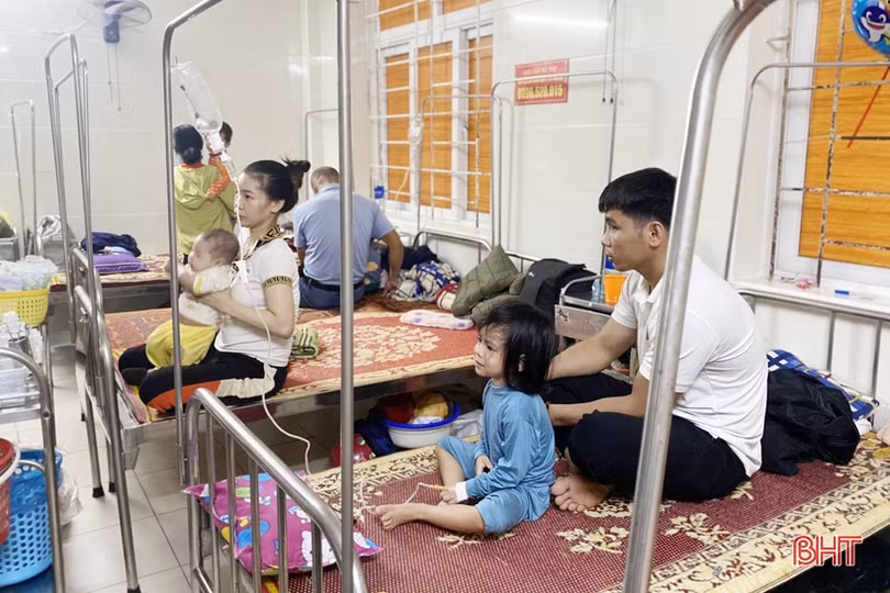 Hà Tĩnh vừa chuyển rét, trẻ nhập viện đã gia tăng