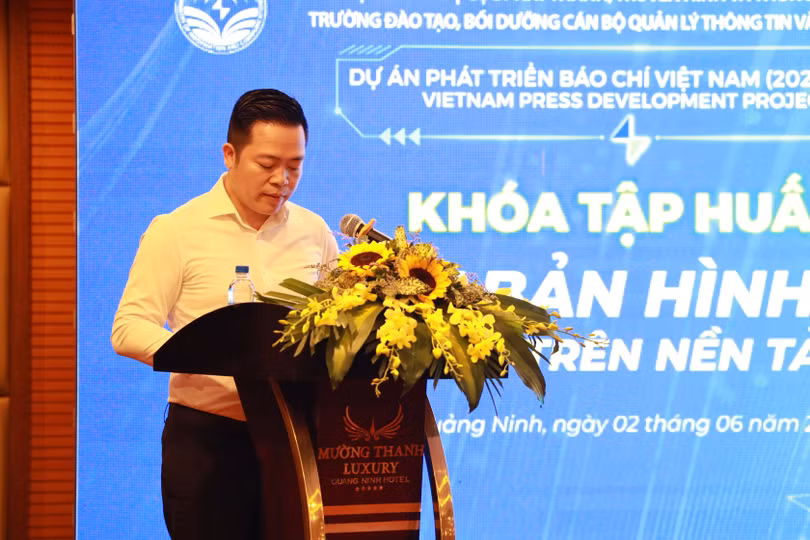 Dự án “Phát triển báo chí Việt Nam” tổ chức khóa tập huấn “Xuất bản hình ảnh trên nền tảng số”