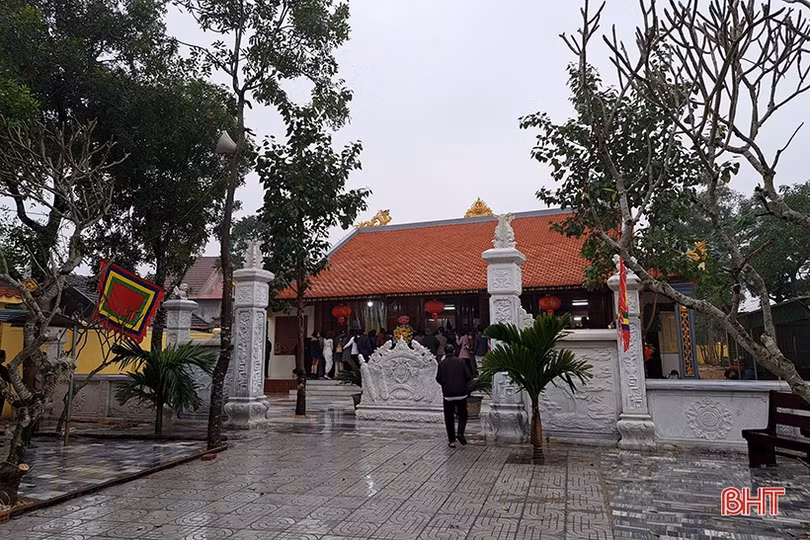 Đầu tư gần 6 tỷ đồng trùng tu di tích lịch sử đền Đông Hải ở Nghi Xuân