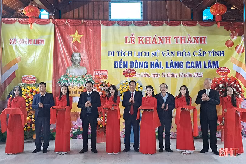 Đầu tư gần 6 tỷ đồng trùng tu di tích lịch sử đền Đông Hải ở Nghi Xuân