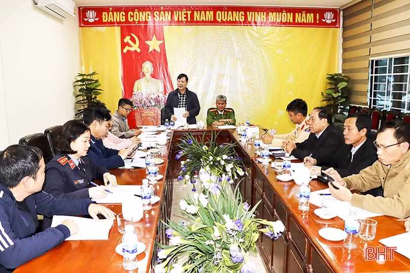 Đức Thọ xử phạt 937 trường hợp vi phạm trật tự ATGT