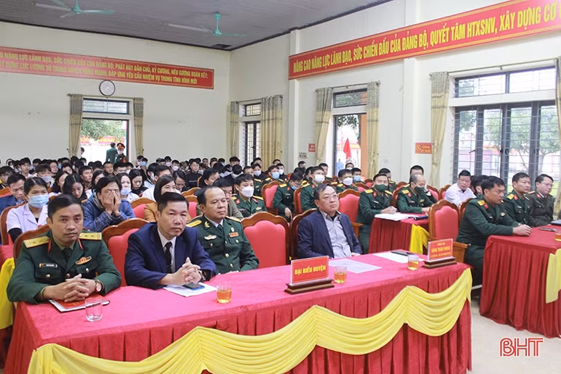 Can Lộc, Nghi Xuân tổ chức khám tuyển nghĩa vụ quân sự, công an năm 2023