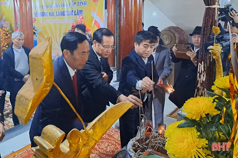 Đầu tư gần 6 tỷ đồng trùng tu di tích lịch sử đền Đông Hải ở Nghi Xuân