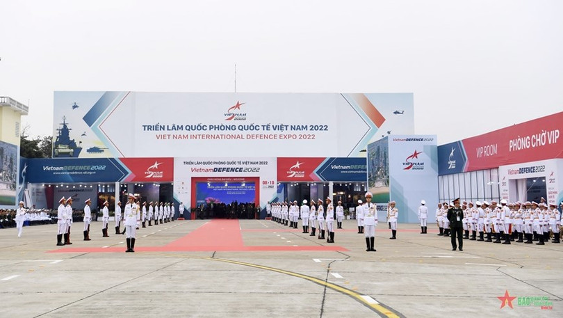Khai mạc Triển lãm Quốc phòng quốc tế Việt Nam 2022