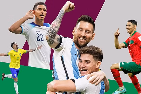 Tứ kết World Cup 2022: Tương quan sức mạnh của 8 đội tuyển góp mặt