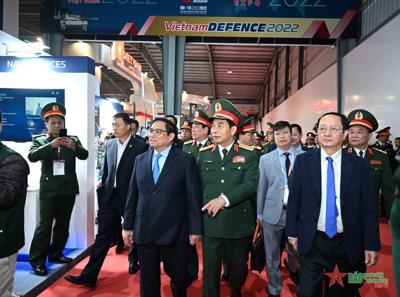 Khai mạc Triển lãm Quốc phòng quốc tế Việt Nam 2022