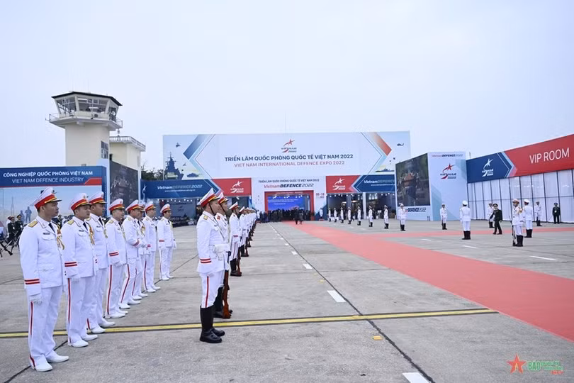Khai mạc Triển lãm Quốc phòng quốc tế Việt Nam 2022