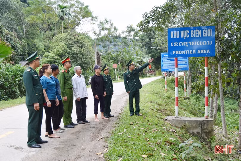 Lính quân hàm xanh Hà Tĩnh tích cực đưa Luật Biên phòng vào cuộc sống