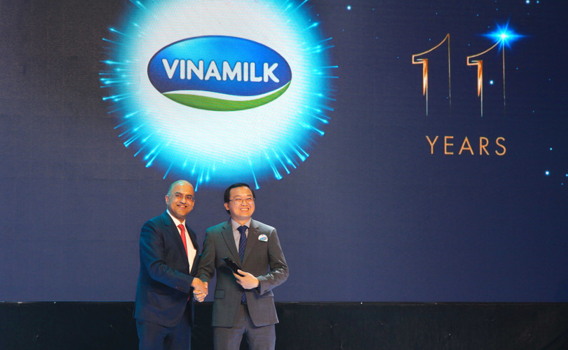 Vinamilk - hơn 1 thập kỷ tạo dấu ấn trong Top 50 công ty kinh doanh hiệu quả nhất Việt Nam