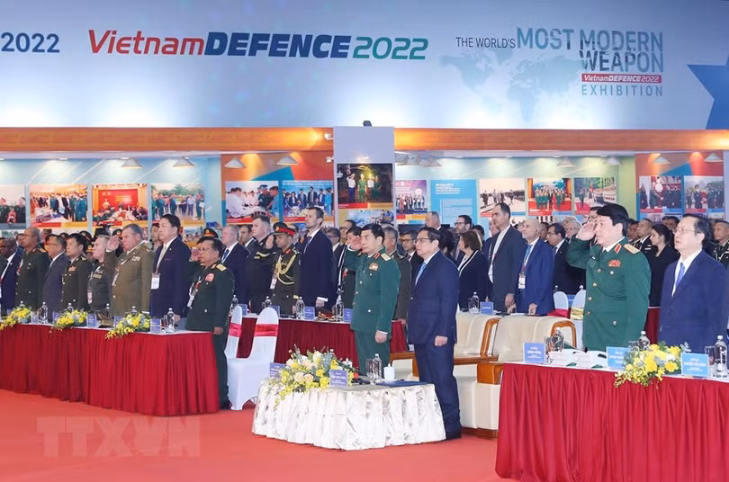 Khai mạc Triển lãm Quốc phòng quốc tế Việt Nam 2022