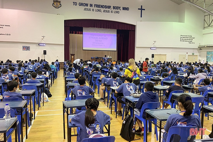 Học sinh iSchool Hà Tĩnh cùng đồng đội giành huy chương bạc Kỳ thi Khoa học quốc tế VANDA toàn cầu 2022