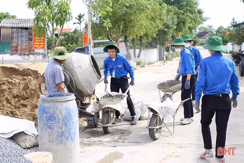 Tuổi trẻ Hà Tĩnh thi đua chào mừng Đại hội Đoàn toàn quốc lần thứ XII