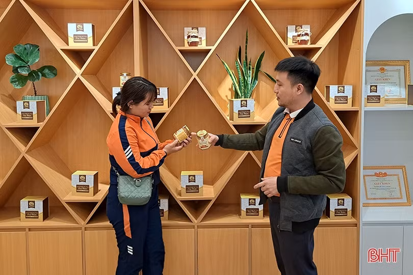 Sản phẩm OCOP Nghi Xuân “chạy đua” dịp cuối năm