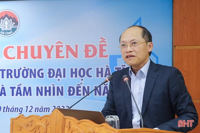 Phát triển Trường Đại học Hà Tĩnh gắn liền với chiến lược phát triển KT-XH của tỉnh