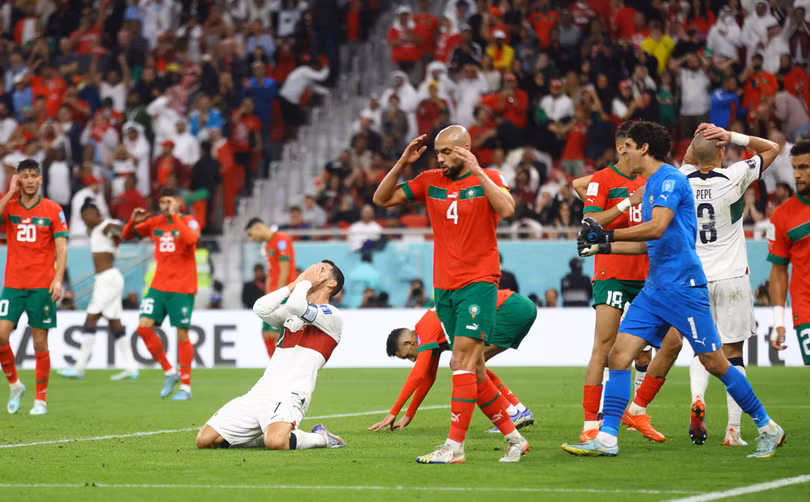 Thắng Bồ Đào Nha, Morocco làm nên lịch sử cho châu Phi