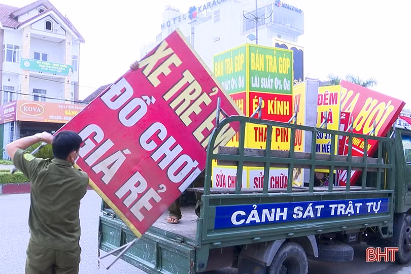 Đức Thọ xử phạt 937 trường hợp vi phạm trật tự ATGT