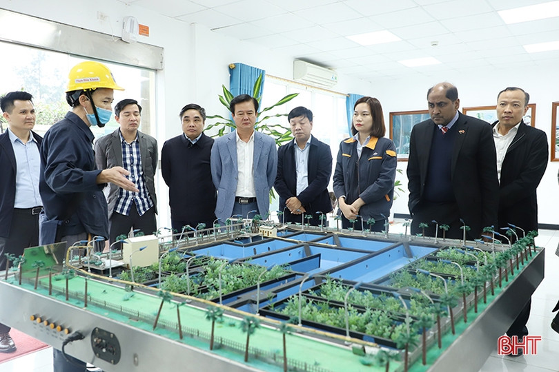 Đoàn công tác Đại sứ quán nước Cộng hòa Singapore tại Việt Nam thăm KKT Vũng Áng