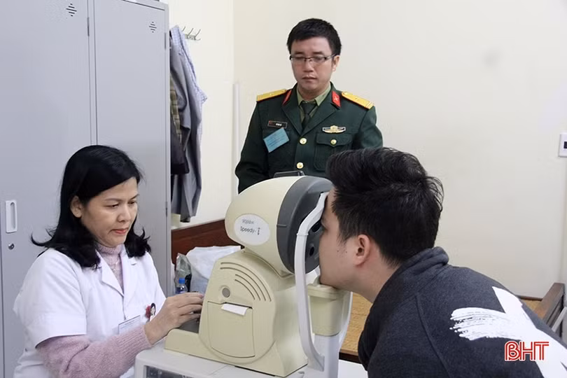 Can Lộc, Nghi Xuân tổ chức khám tuyển nghĩa vụ quân sự, công an năm 2023