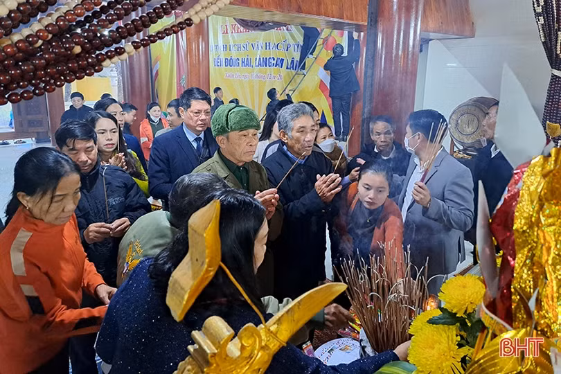 Đầu tư gần 6 tỷ đồng trùng tu di tích lịch sử đền Đông Hải ở Nghi Xuân