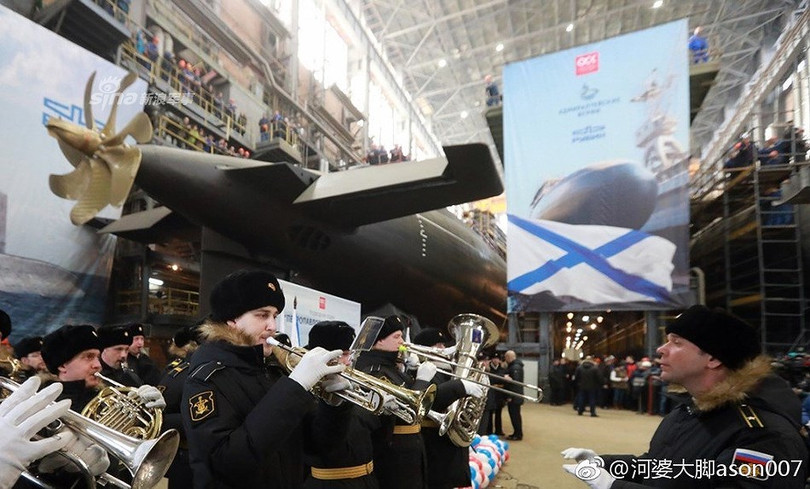 Nga hạ thủy tàu ngầm tấn công diesel-điện Kilo 636.3 “áp chót”