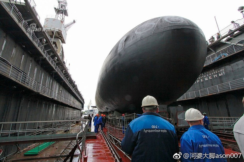 Nga hạ thủy tàu ngầm tấn công diesel-điện Kilo 636.3 “áp chót”