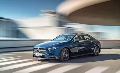 Mercedes AMG A35 Sedan mới lộ diện, rẻ nhất trong dòng sedan AMG