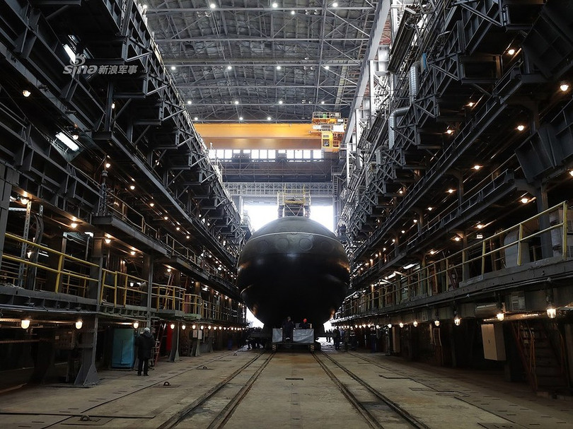 Nga hạ thủy tàu ngầm tấn công diesel-điện Kilo 636.3 “áp chót”