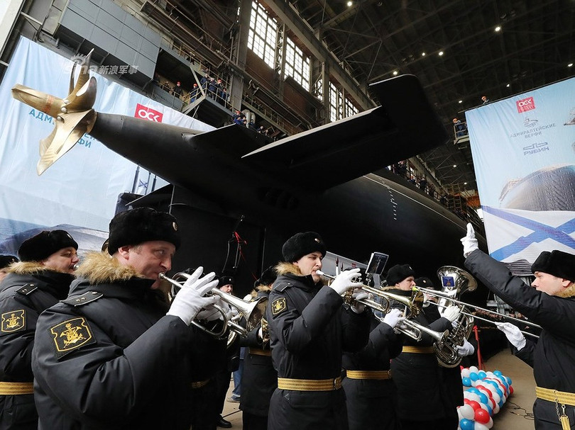 Nga hạ thủy tàu ngầm tấn công diesel-điện Kilo 636.3 “áp chót”