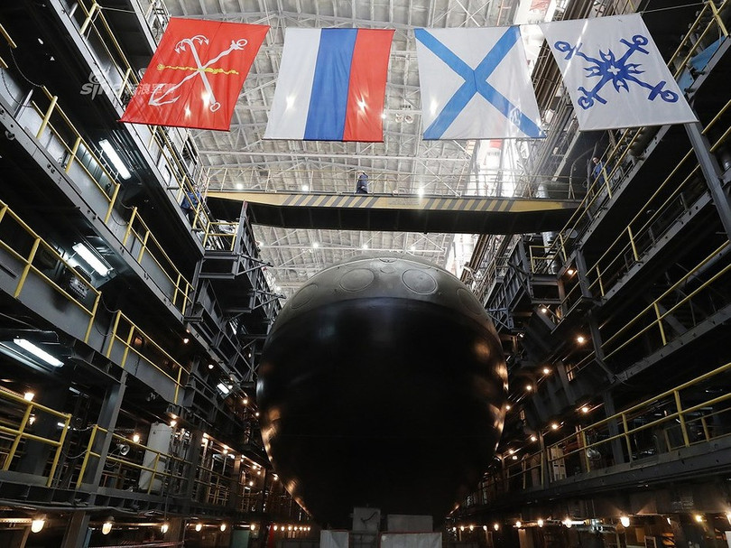 Nga hạ thủy tàu ngầm tấn công diesel-điện Kilo 636.3 “áp chót”