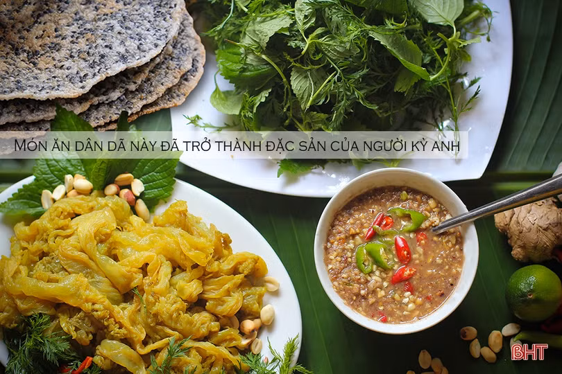 Sứa lá dung - món ăn dân dã “đúng điệu” người Kỳ Anh