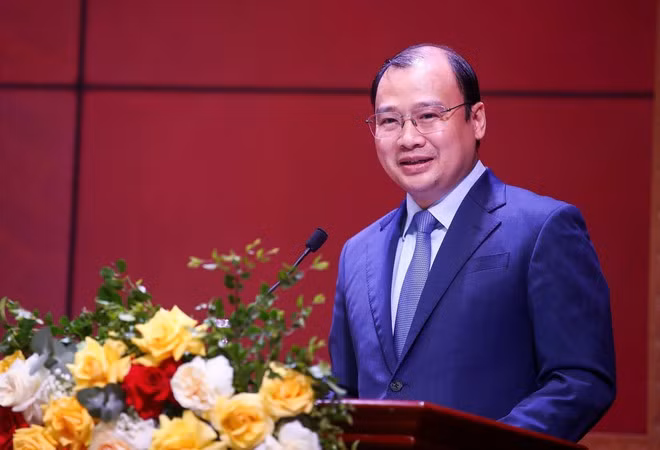 Thứ trưởng thường trực Bộ Văn hóa, Thể thao và Du lịch, ông Lê Hải Bình. (Ảnh: Nguyễn Nam/Vietnam+)