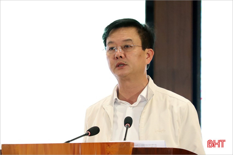 Phó Chủ tịch UBND tỉnh Trần Báu Hà phát biểu chỉ đạo tại hội nghị. bqbht_br_50.jpg