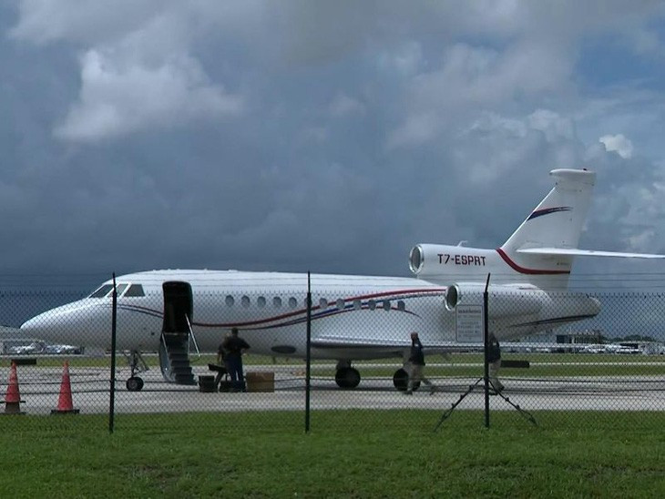 Chuyên cơ của tổng thống Venezuela bị Mỹ tịch thu - Ảnh: SKY NEWS Chuyên cơ của tổng thống Venezuela bị Mỹ tịch thu - Ảnh: SKY NEWS