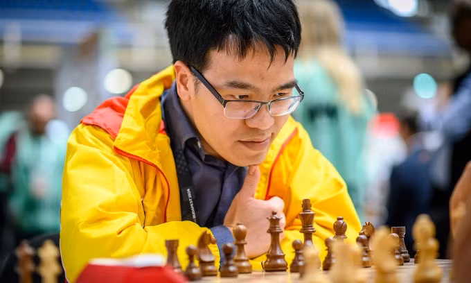 Quang Liêm vẫn đang giữ hiệu suất thi đấu trên 2.800 tại Olympiad cờ vua 2024. Ảnh: FIDE