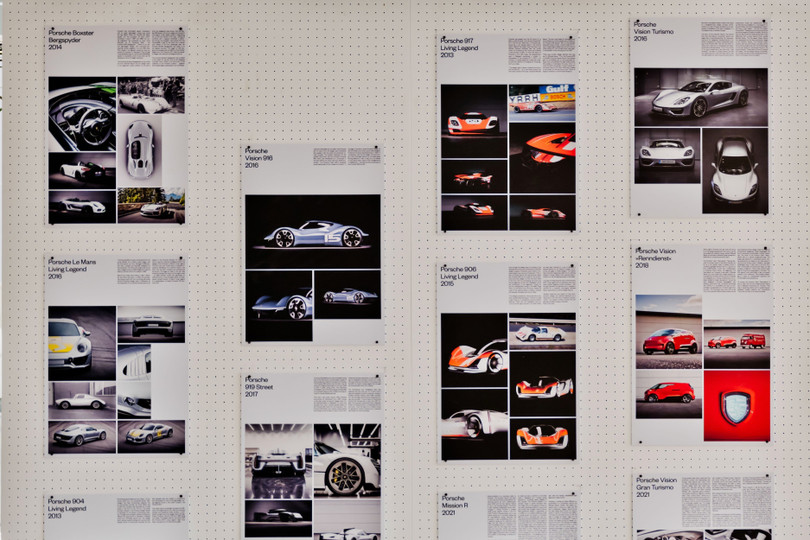 Mỗi thiết kế trong bộ sưu tập Porsche Unseen đều được thương hiệu đến từ Stuttgart chia sẻ chia tiết nhằm thỏa mãn đam mê của những tín đồ Porsche.