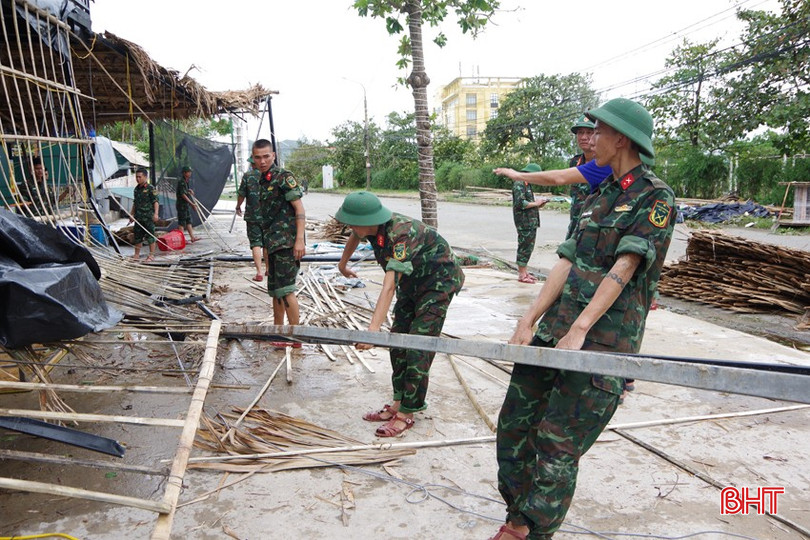 CBCS giúp hộ dân xã Thiên Cầm sửa lại nhà ở. bqbht_br_a4.jpg