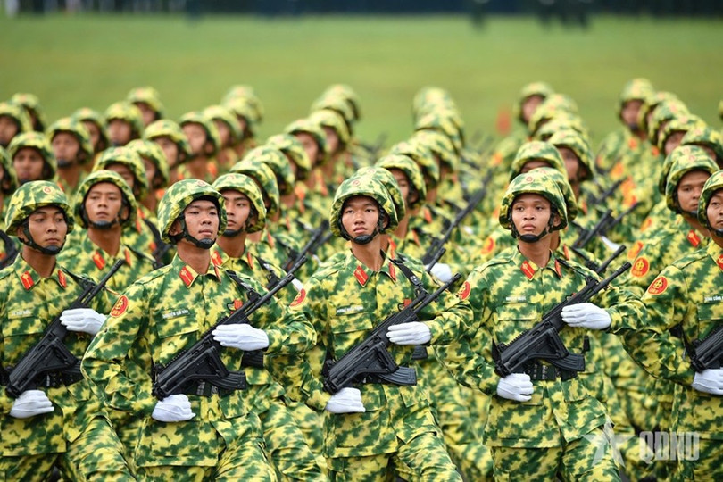 Các lực lượng diễu binh, diễu hành. Các lực lượng diễu binh, diễu hành.