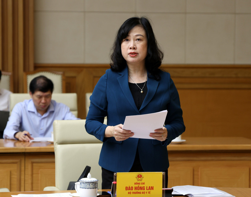 Theo Bộ trưởng Bộ Y tế Đào Hồng Lan, công tác phát triển YDCT trong 5 năm qua vẫn chưa thực sự tương xứng với tiềm năng và thế mạnh vốn có - Ảnh: VGP/Đức Tuân. bo-truong-y-te-dao-hong-lan-1751615653036301657153.jpg