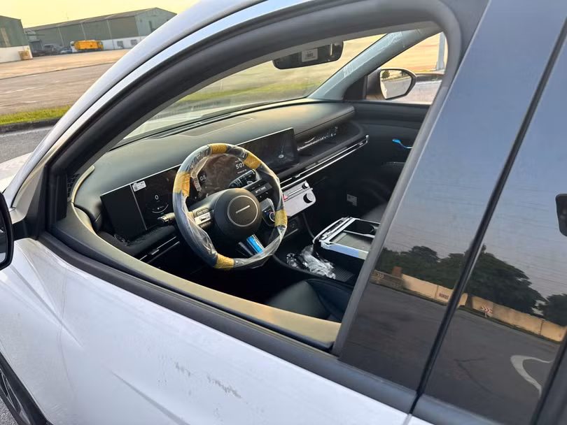 Nội thất Tucson trông có nhiều điểm tương đồng với Santa Fe 2024.