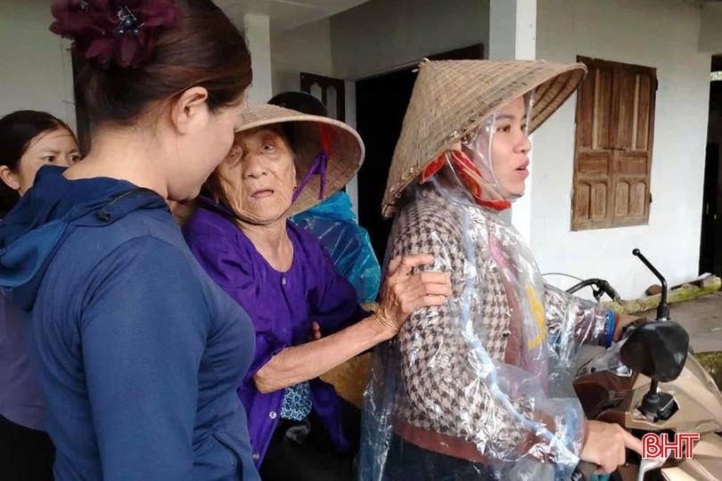 Xã Thạch Khê sơ tán 205 hộ với 504 khẩu đến các nhà ở kiên cố, trường học, trạm y tế. bqbht_br_2244986077087430768.jpg