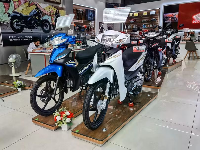 Honda là thương hiệu xe 2 bánh sở hữu thị phần lớn nhất Việt Nam. Ảnh minh họa: Bối Hạ.