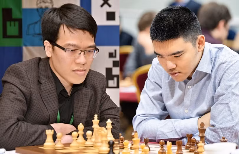 Lê Quang Liêm giành chiến thắng ở ván 1 trước Jeffery Xiong