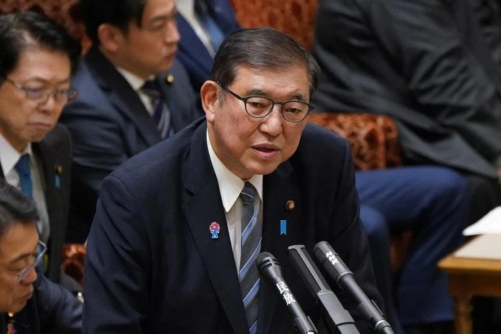 Thủ tướng Nhật Bản Shigeru Ishiba - Ảnh: AFP