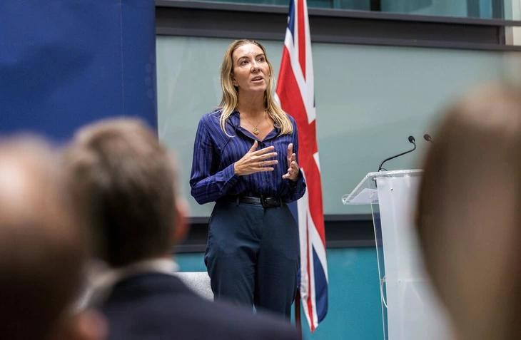 Bà Antonia Romeo trở thành người phụ nữ đầu tiên đứng đầu bộ máy hành chính nhà nước Anh - Ảnh: UK HOME OFFICE