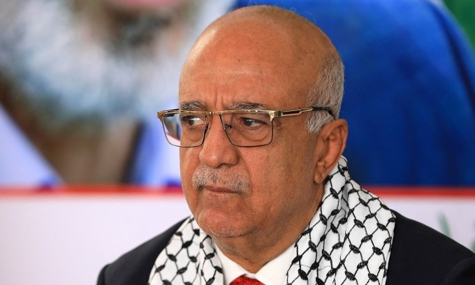 Ahmed Ghaleb Nasser al-Rahawi, lãnh đạo chính quyền Houthi, tại Sanaa, Yemen tháng 10/2024. Ảnh: AFP Ahmed Ghaleb Nasser al-Rahawi, lãnh đạo chính quyền Houthi, tại Sanaa, Yemen tháng 10/2024. Ảnh: AFP