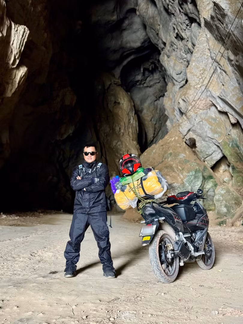 Anh Duy An tới hang bản Thẳm 3 lần, gần nhất là cuối năm 2024.